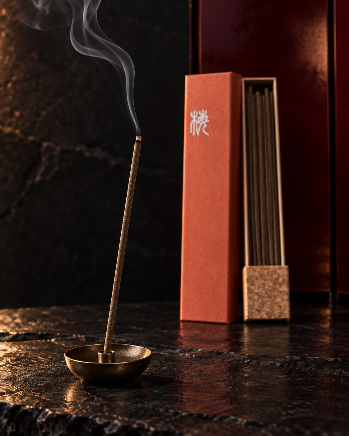Premium 24-Ingredient Tibetan Incense Sticks – Botanical Wood & Resin Blend